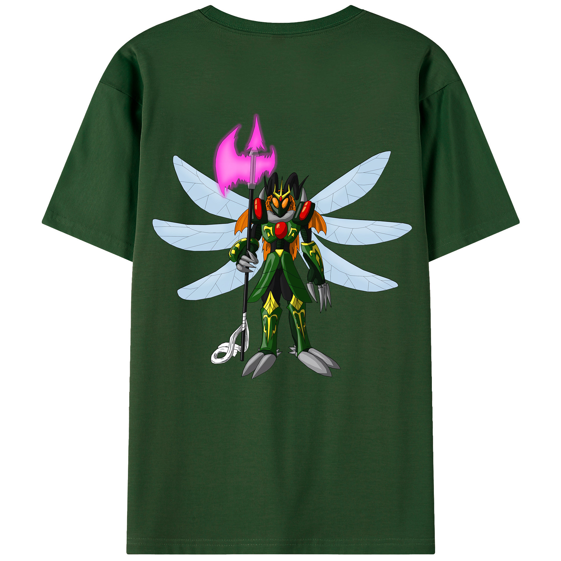 （画像用） Digimon デジタルモンスター/デジモン 綿100％半袖Tシャツ（背面プリント）